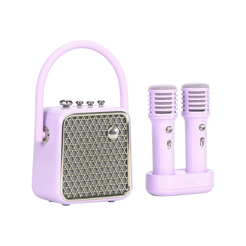 Divoom SongBird-SE | Loa Bluetooth Karaoke, 18W, 2 Micro
