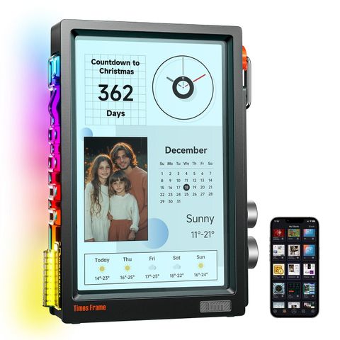 Khung ảnh Pixel Divoom TimesFrame Black
