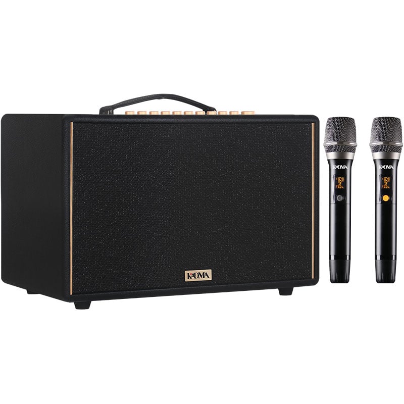 Ảnh minh họa Loa Kadma KS88, Bluetooth, HDMI, USB, OTG/Live, Optical, Aux, Phone, Mic, Kèm 2 Mic 1