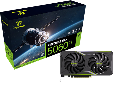 Card Đồ Họa Manli Nebula Geforce Rtx 5060 Ti 8gb Gddr7
