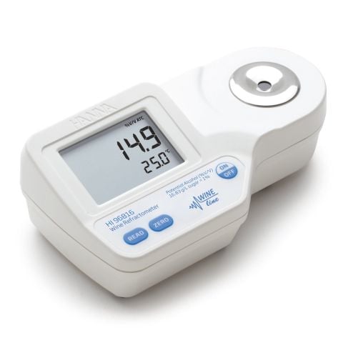 Khúc Xạ Kế Đo Nồng Độ Cồn Theo Tiêu Chuẩn EEC Cho Rượu, Nước Ủ Nho