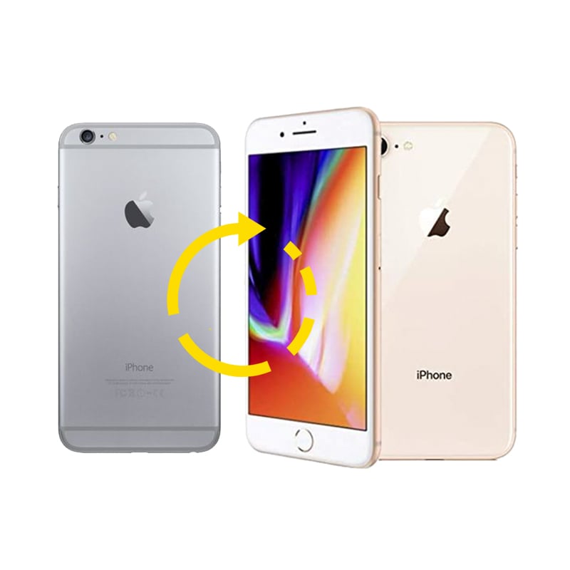 Độ vỏ iPhone 6 lên iPhone 8