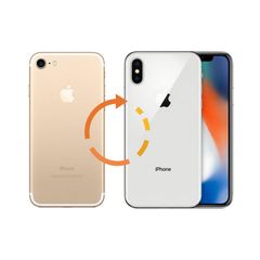  Độ vỏ iPhone 7 lên iPhone X 