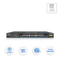  Thiết bị Switch doanh nghiệp Aurcore AES4102P 24 x 2.5GE 