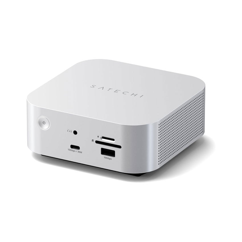 Dock Satechi Thunderbolt 5 CubeDock with SSD Enclosure - Type F Plug