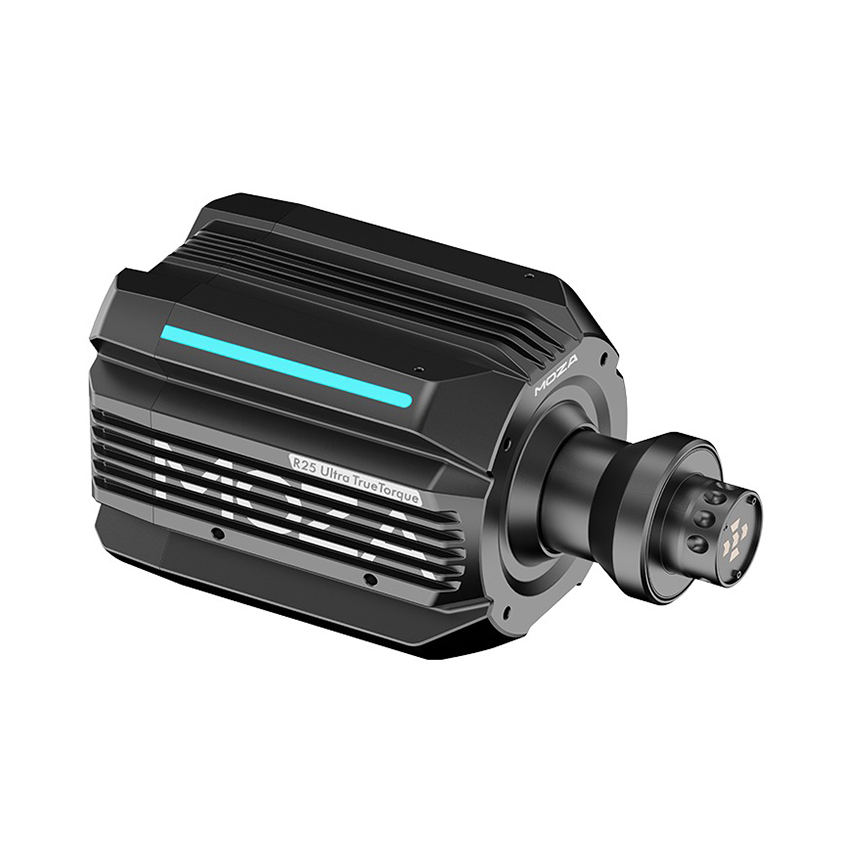Ảnh minh họa Động cơ gắn vô lăng Moza R25 Ultra True Torque DD Wheel Base 1