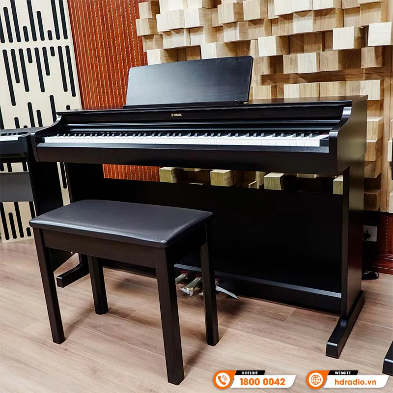 Ảnh minh họa Đàn Piano Yamaha YDP-166, 88 phím GrandTouch-E, 10 âm sắc, 192 đa âm, 353 bài hát tích hợp 2