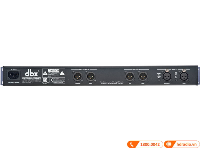Ảnh minh họa DriveRack DBX PX 3