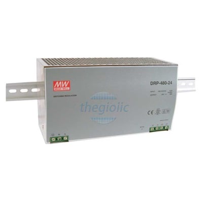 DRP-480-24 Nguồn Mean Well Gắn Ray 24V 20A
