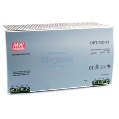  DRT-480-48 Nguồn Mean Well Gắn Ray 48V 10A 