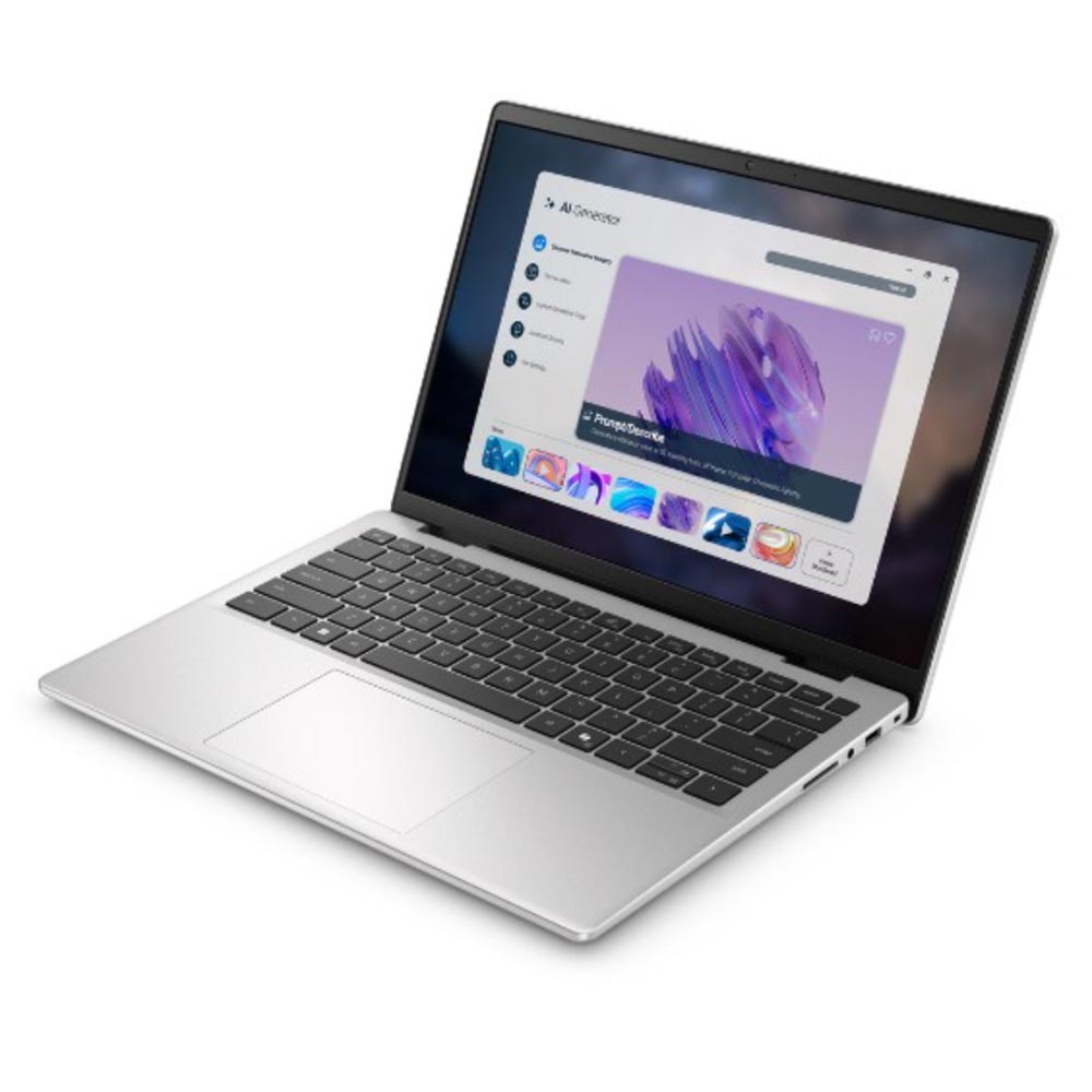 Ảnh minh họa Laptop Dell 14 DC14255 71100517 (Core 7 350/ 16GB/ 1TB SSD/ 14 inch WUXGA/ Win 11/ Office/ Platinium Silver/ 2Y) 2