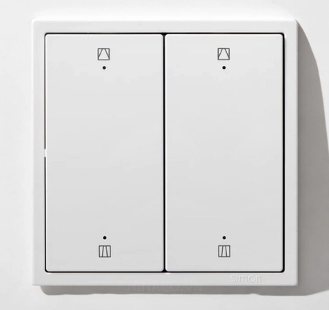 Ảnh minh họa Module Công tắc điều khiển rèm cửa đôi màu Xám Simon I7 Smart 70E847TY-61 2