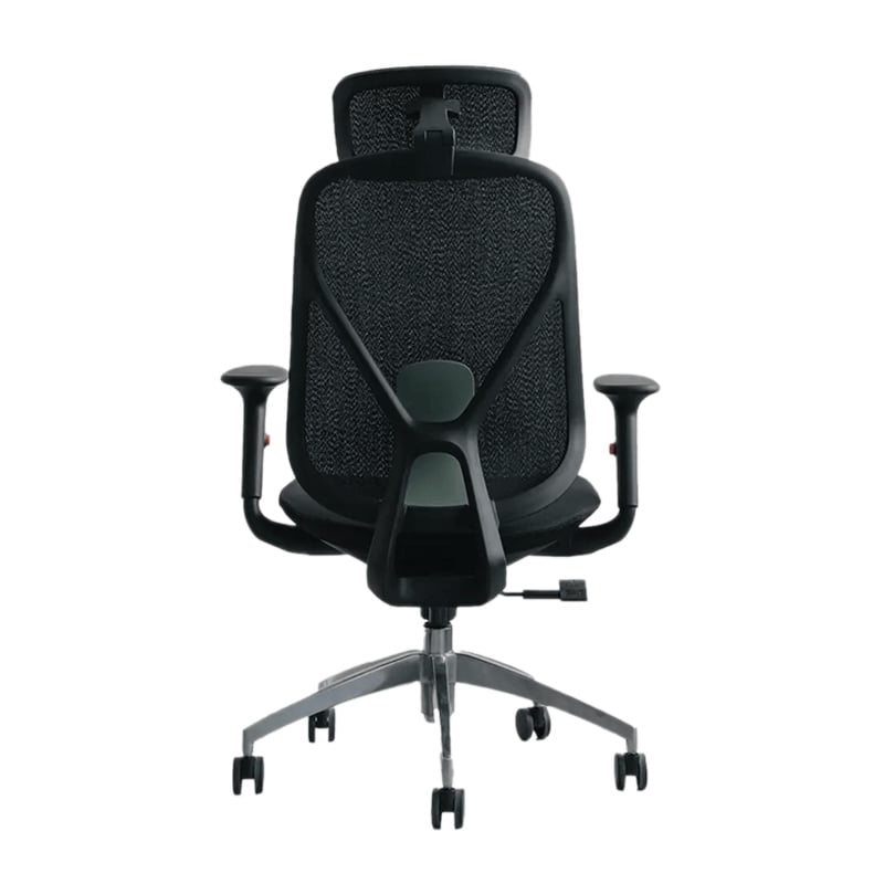 Ảnh minh họa Ghế công thái học Epione ElysChair All Black | Lưng lưới, Kèm tựa đầu, Đen 3