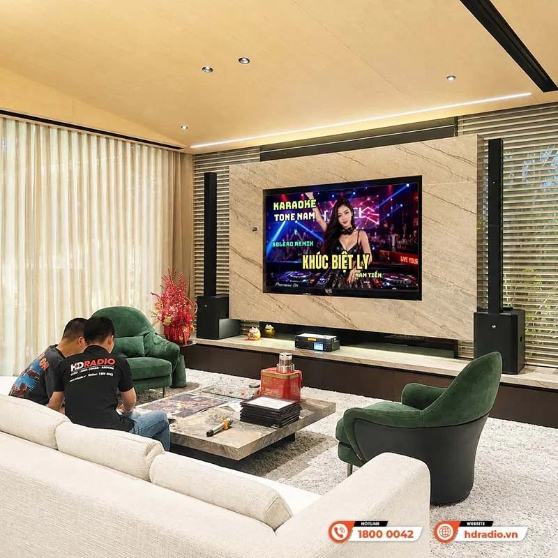 Ảnh minh họa Dàn karaoke gia đình KGD272 (LD Systems MAUI 28 G3, JKaudio X9900 Pro, JKaudio B9) 3