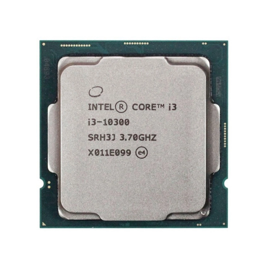 CPU Intel Core i3-10300 Tray (Không Box) | FCLGA1200, 4 nhân/8 luồng, 3.7GHz, Turbo 4.4GHz
