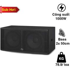  Loa sub Wharfedale Impact X218B, Bass 50cm x 2, 1000 W, Độ nhạy 101dB 