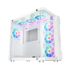  Vỏ máy tính chơi game Mid Tower GAMEON Emperor Arctic III Series 