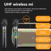 Loa Bluetooth di động hỗ trợ Karaoke NowGo C1 Bluetooth Speaker Green