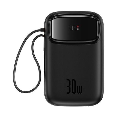 Pin Baseus Qpow 2 30W | Tích Hợp Cáp Sạc | 10.000/20.000mAh