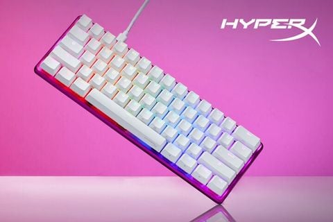 Bàn phím cơ Kingston HyperX Alloy Origins 60 Pink