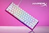 Bàn phím cơ Kingston HyperX Alloy Origins 60 Pink