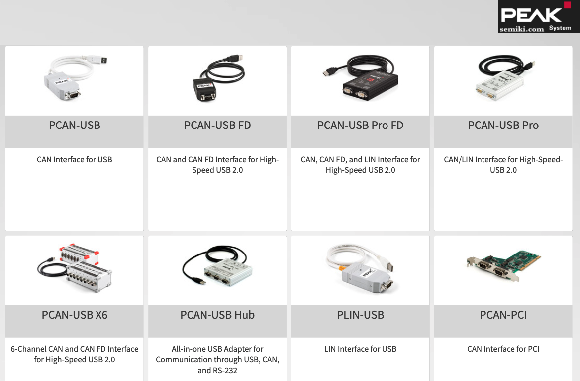 Ảnh minh họa PEAK-SYSTEM PCAN-USB FD (IPEH-002022) Thiết bị giao tiếp CAN tốc độ cao 2