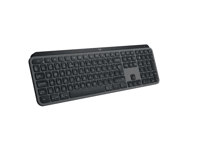 Ảnh minh họa Logitech Mx Keys S Bàn phím không dây có đèn nền nâng cao - Graphite (Arabic) 2