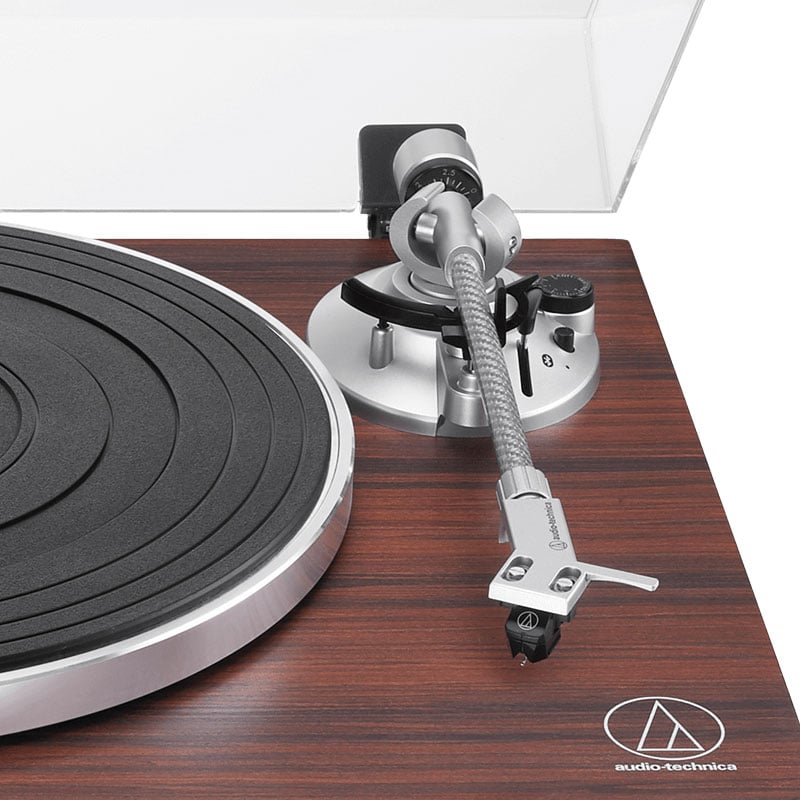 Ảnh minh họa Đầu đĩa than Audio Technica AT LPW50BTRW, Hộp mực MM AT-VM95E, RCA, Bluetooth (33 1/3, 45 RPM) 3