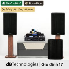  Dàn karaoke gia đình dBTechnologies 17 (dBTechnologies LVXP15) 