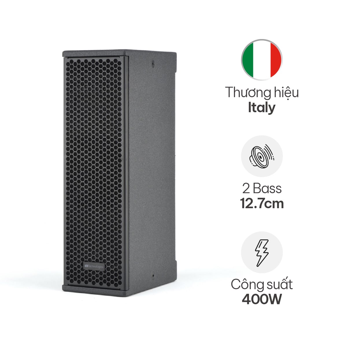 Loa dBTechnologies Vio X205-100 (Bass đôi 12.7cm, Active, Siêu gọn nhẹ, 100° x 100°)