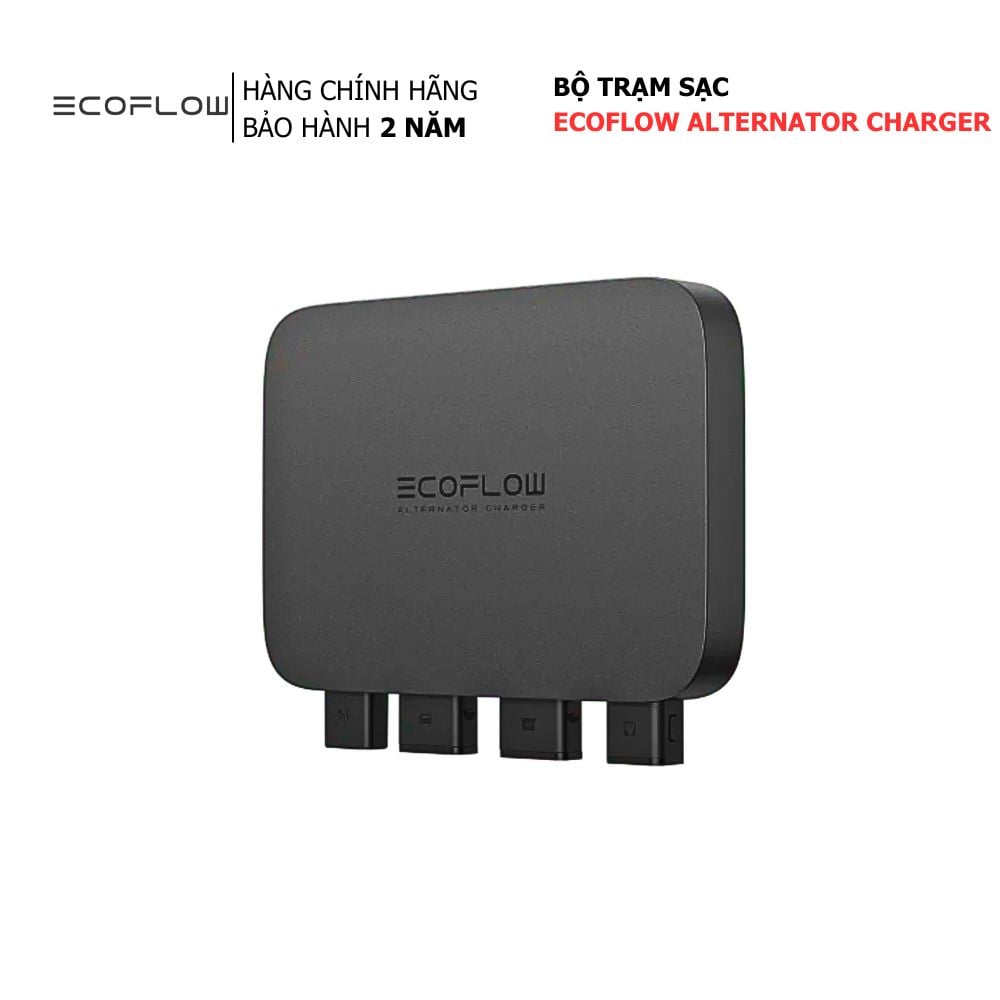Ecoflow 800W Alternator Charger – Bộ sạc trạm lấy điện từ động cơ ô tô