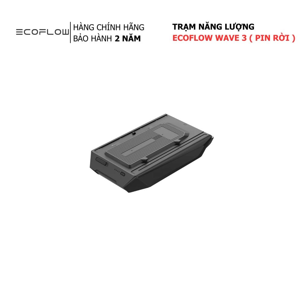 EcoFlow Wave 3 Add-on Battery – Pin rời 1024Wh, sạc nhanh