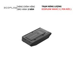  EcoFlow Wave 3 Add-on Battery – Pin rời 1024Wh, sạc nhanh 