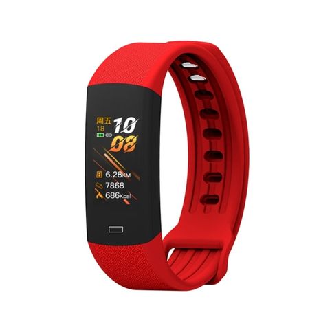 Đồng hồ Bluetooth thông minh B6W 0,96 inch Red – Theo dõi sức khỏe toàn diện