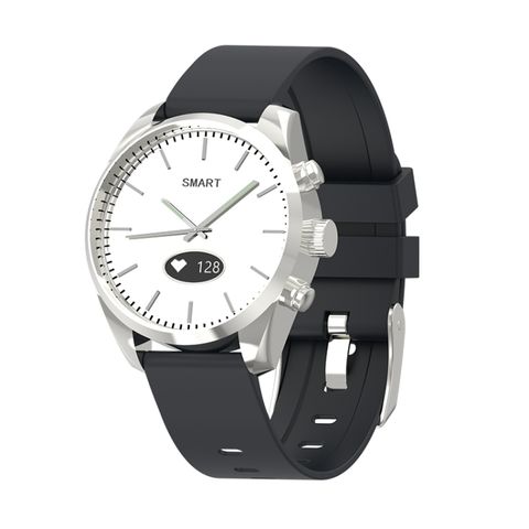 Đồng hồ T4W OLED 0,49 inch Silicone Strap Black – Thạch anh thông minh, IP30, Theo dõi sức khỏe