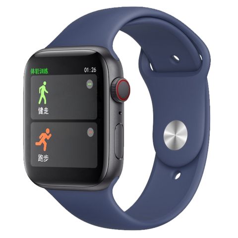 H55 Pro Silicone Strap Dark Blue – Đồng hồ thông minh dây silicon xanh đậm, theo dõi sức khỏe & giấc ngủ toàn diện