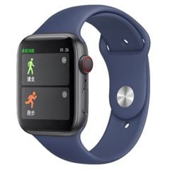  H55 Pro Silicone Strap Dark Blue – Đồng hồ thông minh dây silicon xanh đậm, theo dõi sức khỏe & giấc ngủ toàn diện 