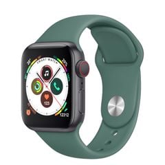  H55 Pro Silicone Strap Green – Đồng hồ thông minh thể thao 1.4 inch, dây silicon xanh lá, pin 400mAh & đo nhịp tim 