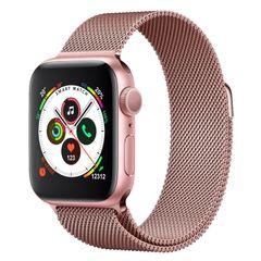  H55 Pro Steel Strap Rose Pink – Đồng hồ thông minh dây thép hồng ánh kim, sang trọng, đo sức khỏe & giấc ngủ thông minh 