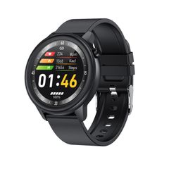  Đồng hồ thông minh F81 TPU Strap Black – Màn hình màu 1,3 inch, chống nước IP68 