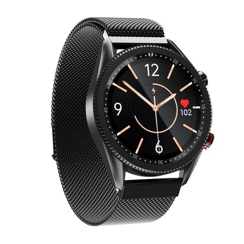 Đồng hồ thông minh M98 Steel Strap Black – Sang trọng, bền bỉ, chống nước IP67