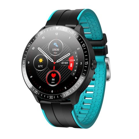 Đồng hồ thông minh MT16 Silicone Strap Blue – Màn hình 1,28 inch, chống nước IP67, Bluetooth