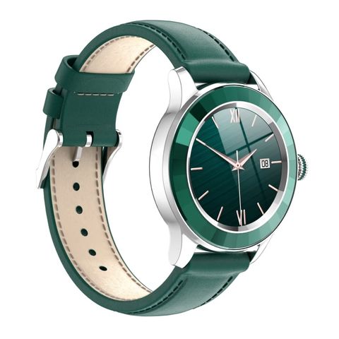Đồng hồ thông minh S09 Green – Màn hình cảm ứng 1,06 inch, IP67, Bluetooth