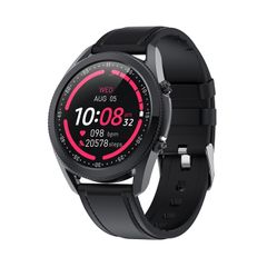  Đồng hồ thông minh G33 1.3 inch Black Leather– Gọi Bluetooth, Chống nước IP67 