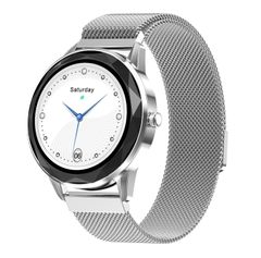  Đồng hồ thông minh HDT7 1.09 inch Steel Silver – Theo dõi sức khỏe, chống nước IP67 