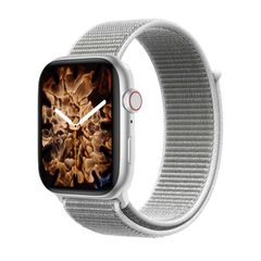  DW35PRO 1.75 inch Nylon Strap Silver – Đồng hồ thông minh chống nước IPX7, dây nylon 