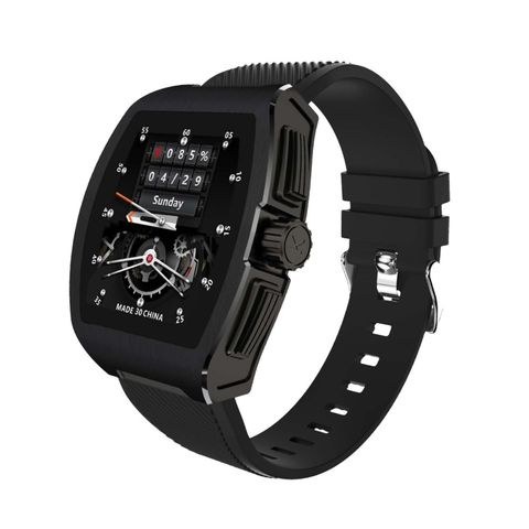 Đồng hồ thông minh HD TCWH004-C1 1.4 inch Black – Chống nước IP68, Giám sát sức khỏe