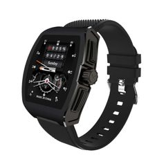  Đồng hồ thông minh HD TCWH004-C1 1.4 inch Black – Chống nước IP68, Giám sát sức khỏe 