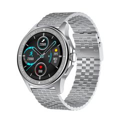  TCWH006-SK3 Silver Steel – Đồng hồ thông minh 1.3 inch IPS, chống nước IP68, Bluetooth 