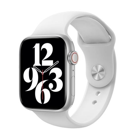 TCWH007 Smart Watch White – Màn hình màu 1,72 inch, Bluetooth, Giám sát sức khỏe